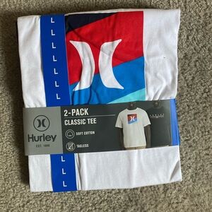 NEW, NEVER USED - 2 Men’s Large T Shirts from Hurley.